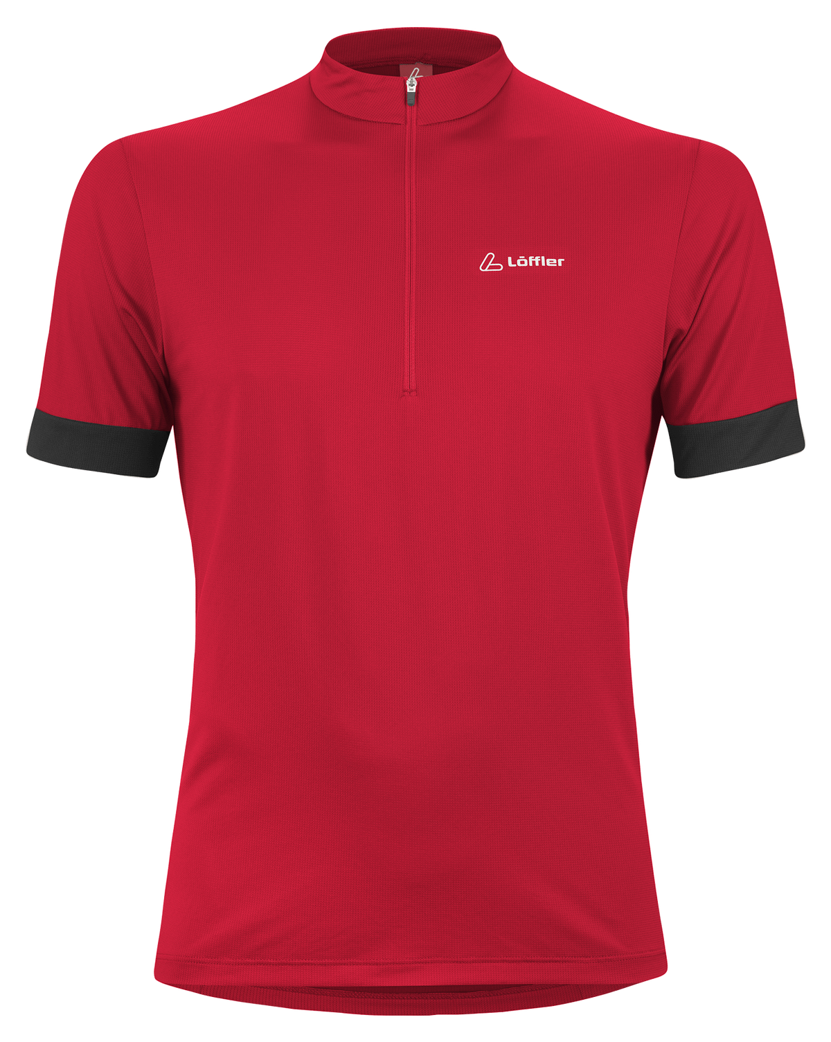 Löffler M Bike Shirt Hz Pukka Red/Black