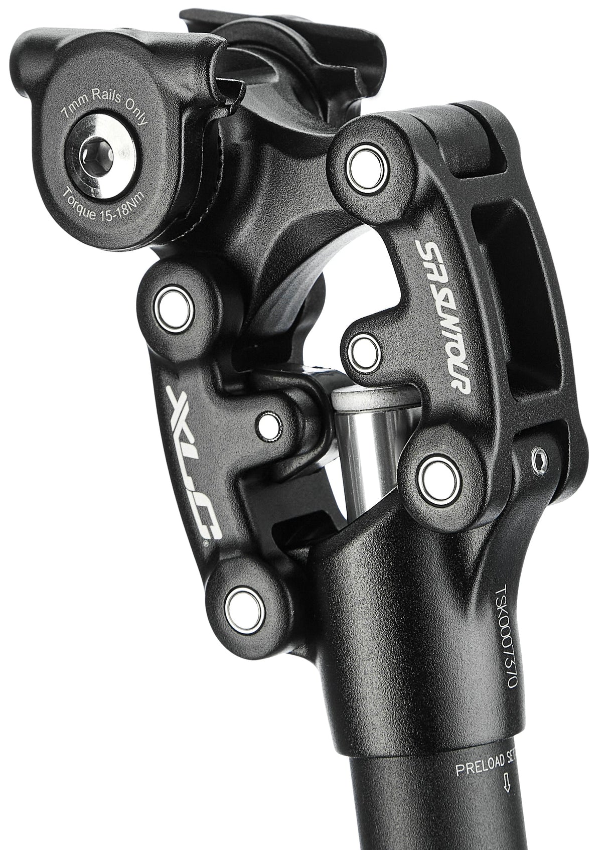 XLC SP-S11 Federsattelstütze Ø27,2mm schwarz