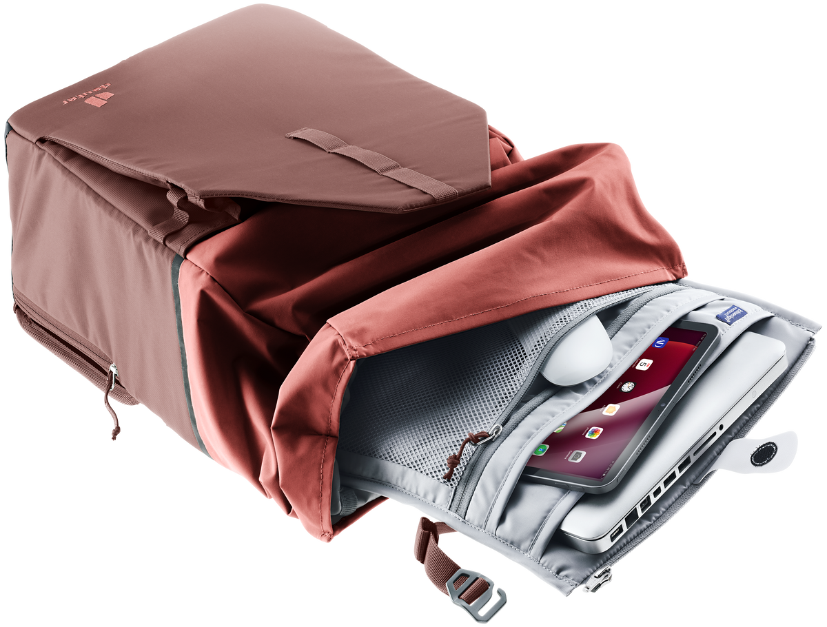 deuter Xberg 25 Rucksack Gepäckträgertasche raisin-caspia