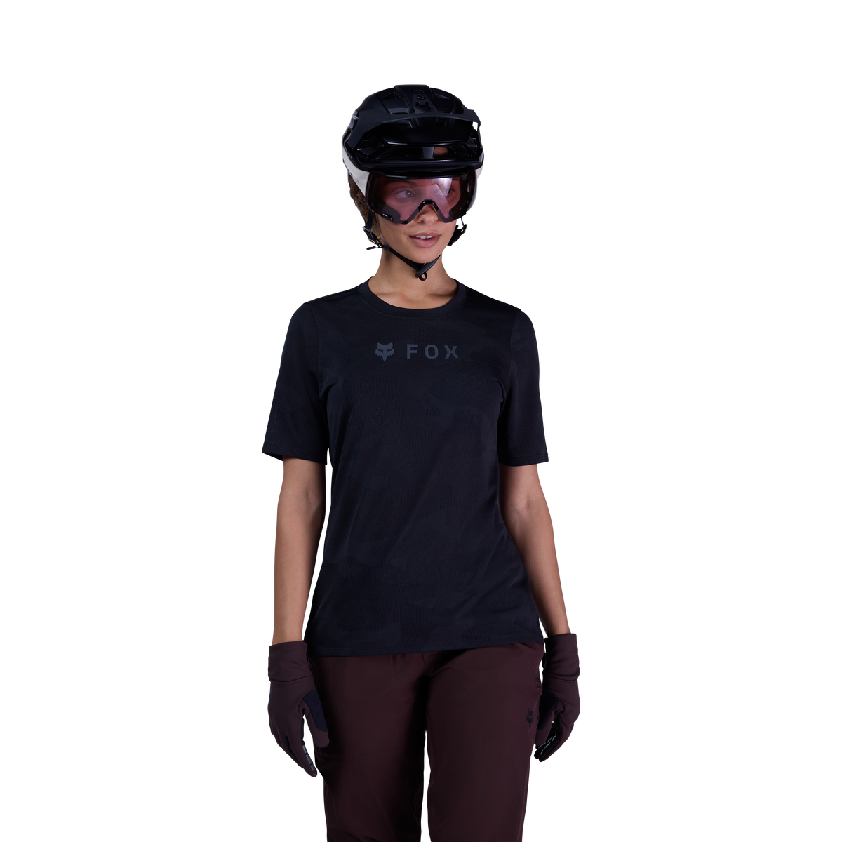 Fox W Ranger Tru Dri SS Jersey Black