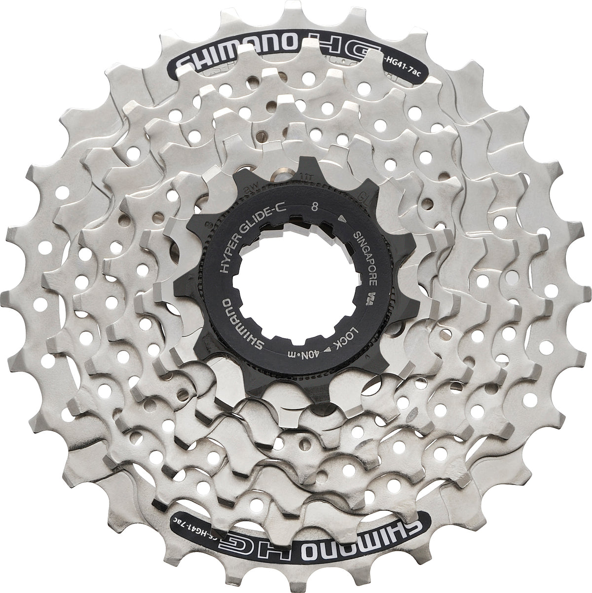 Shimano 10 Stück Kassette CS-HG41 7-fach 11-28 Zähne