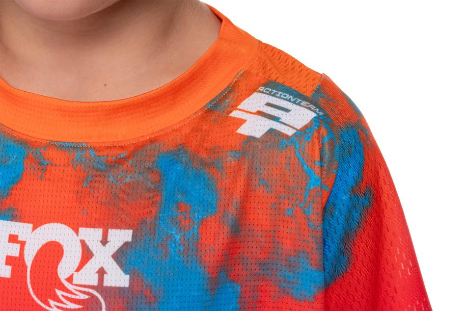 Cube MTB Trikot ROOKIE X Actionteam kurzarm blue´n´pink´n´orange