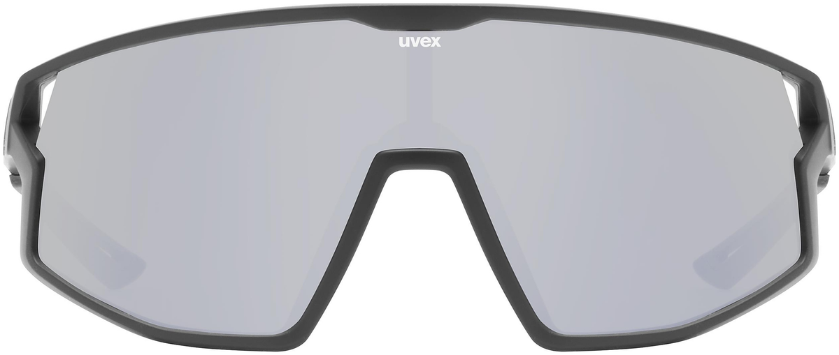 uvex Skyryse Radbrille Black Matt / Mirror Silver