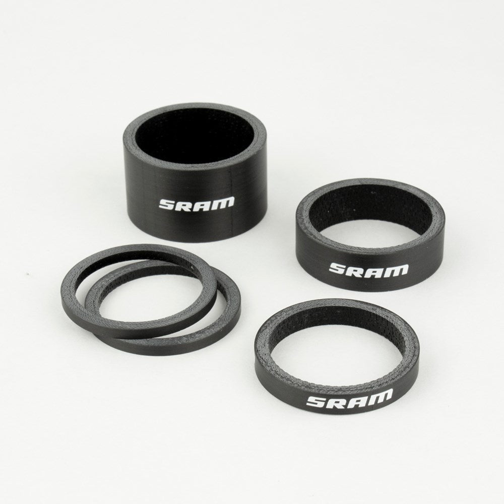 SRAM Steuersatz Spacer Set UD Carbon weiß