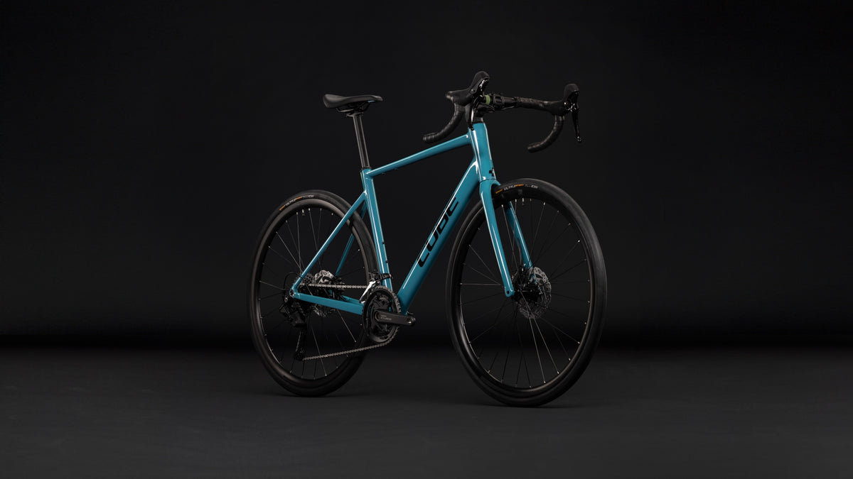 Cube Attain Pro surfblue´n´black (2027)