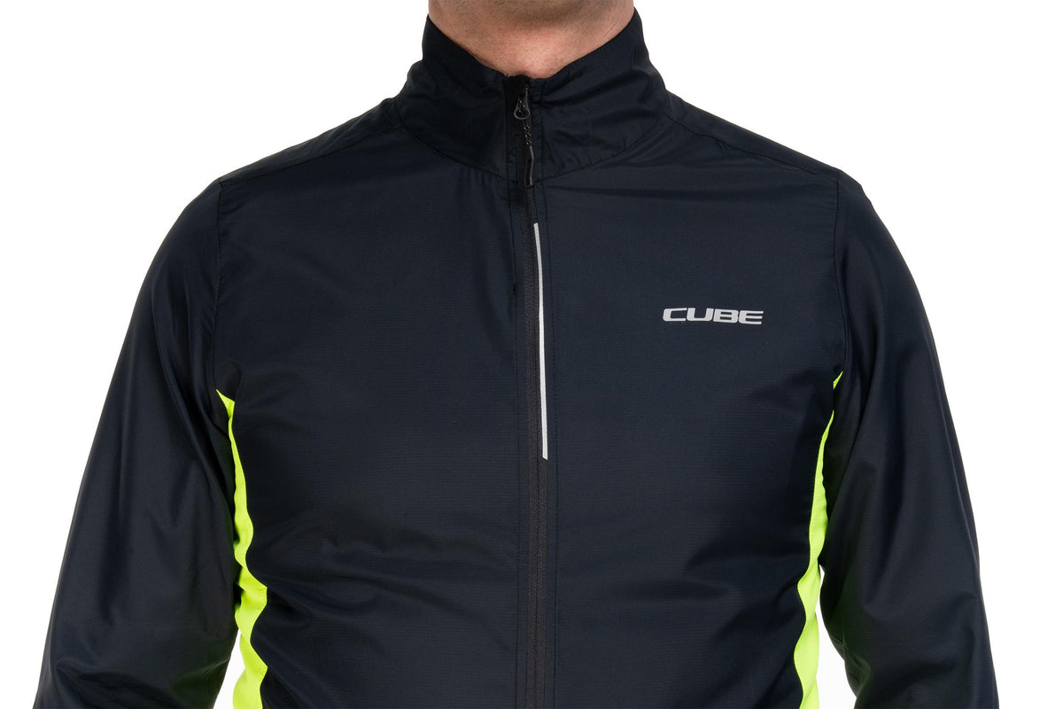 Cube Windjacke CMPT black´n´yellow
