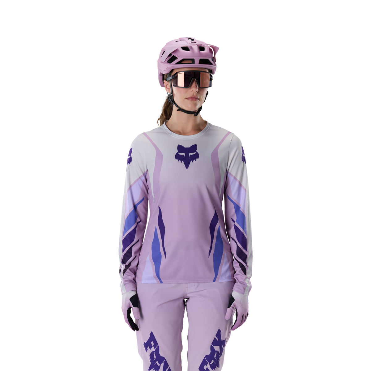 Fox W Ranger Ls Jersey Foundry Lavender Drift