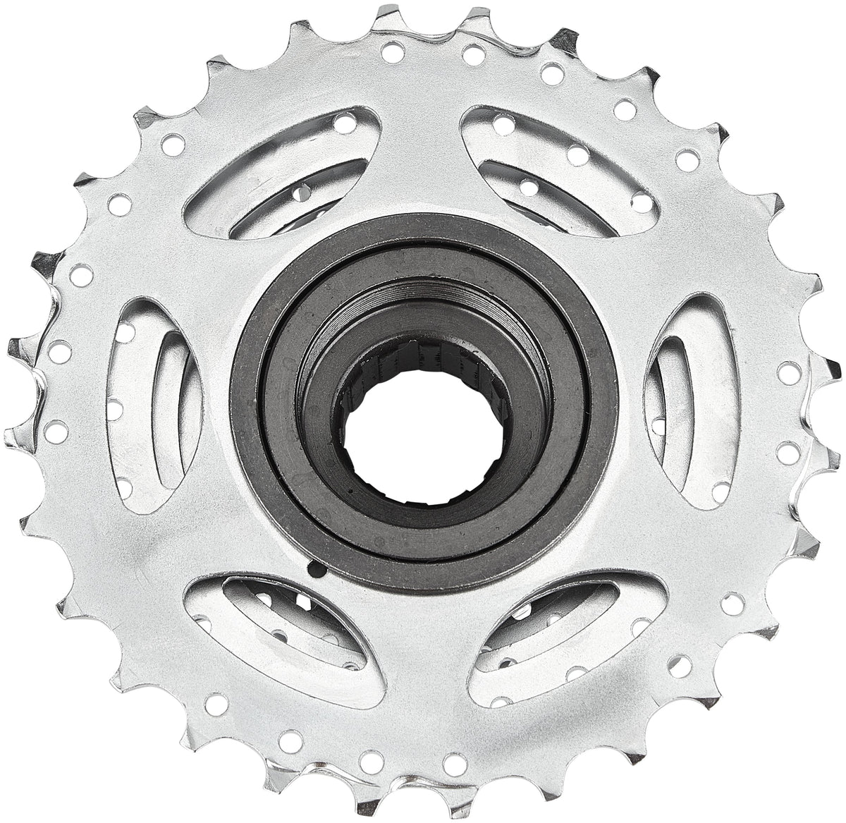 SunRace MFM30 Schraubkranz 7-fach 13-28Z silber