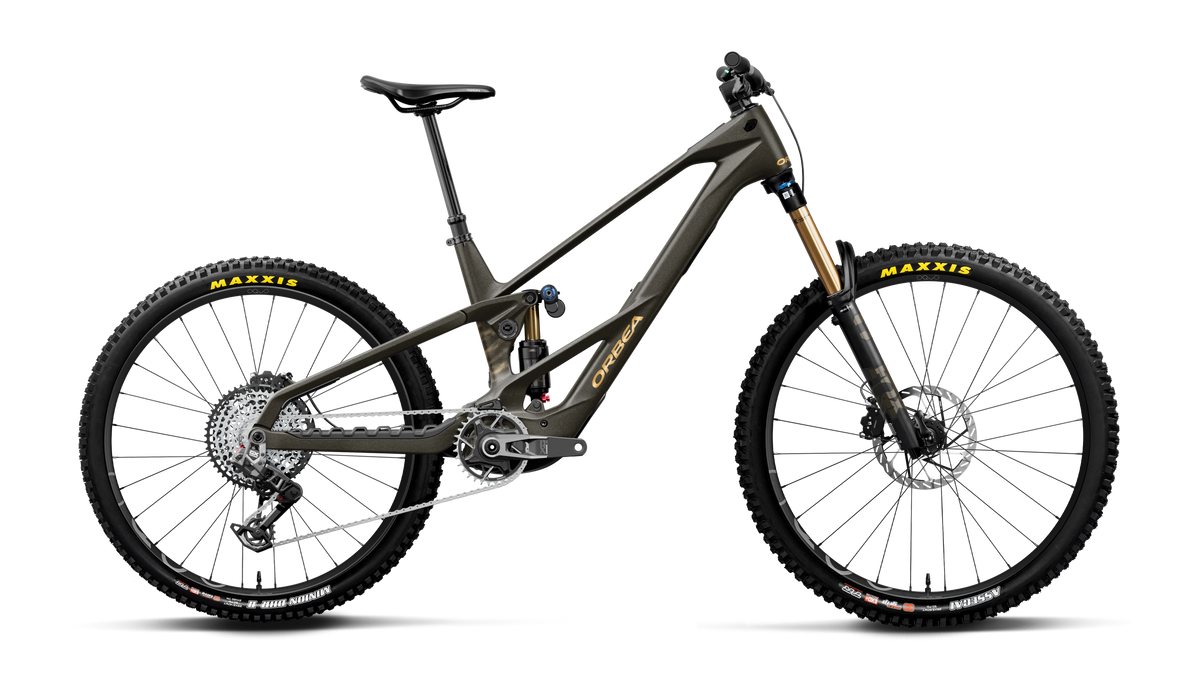 Orbea WILD LT M-TEAM RS MULLET Magic Gold C. View (Matt) - Titan Gold (Gloss) (2027)