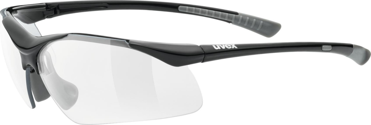 uvex Sportstyle 223 Radbrille Black Grey / Clear