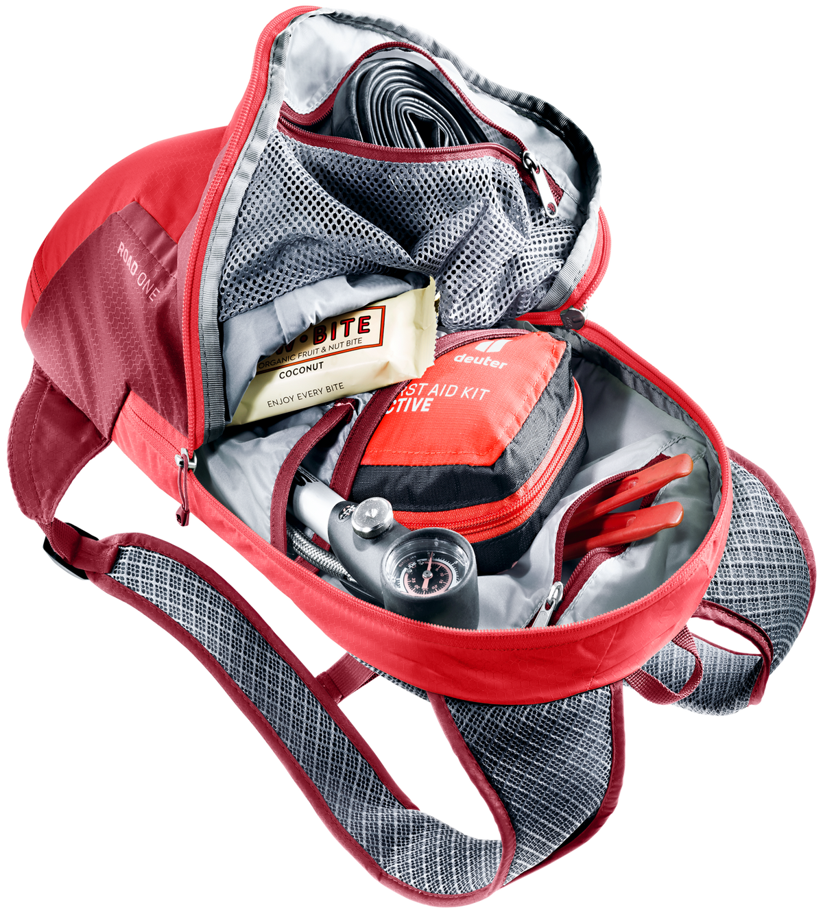 deuter Road One Fahrradrucksack cherry-masala