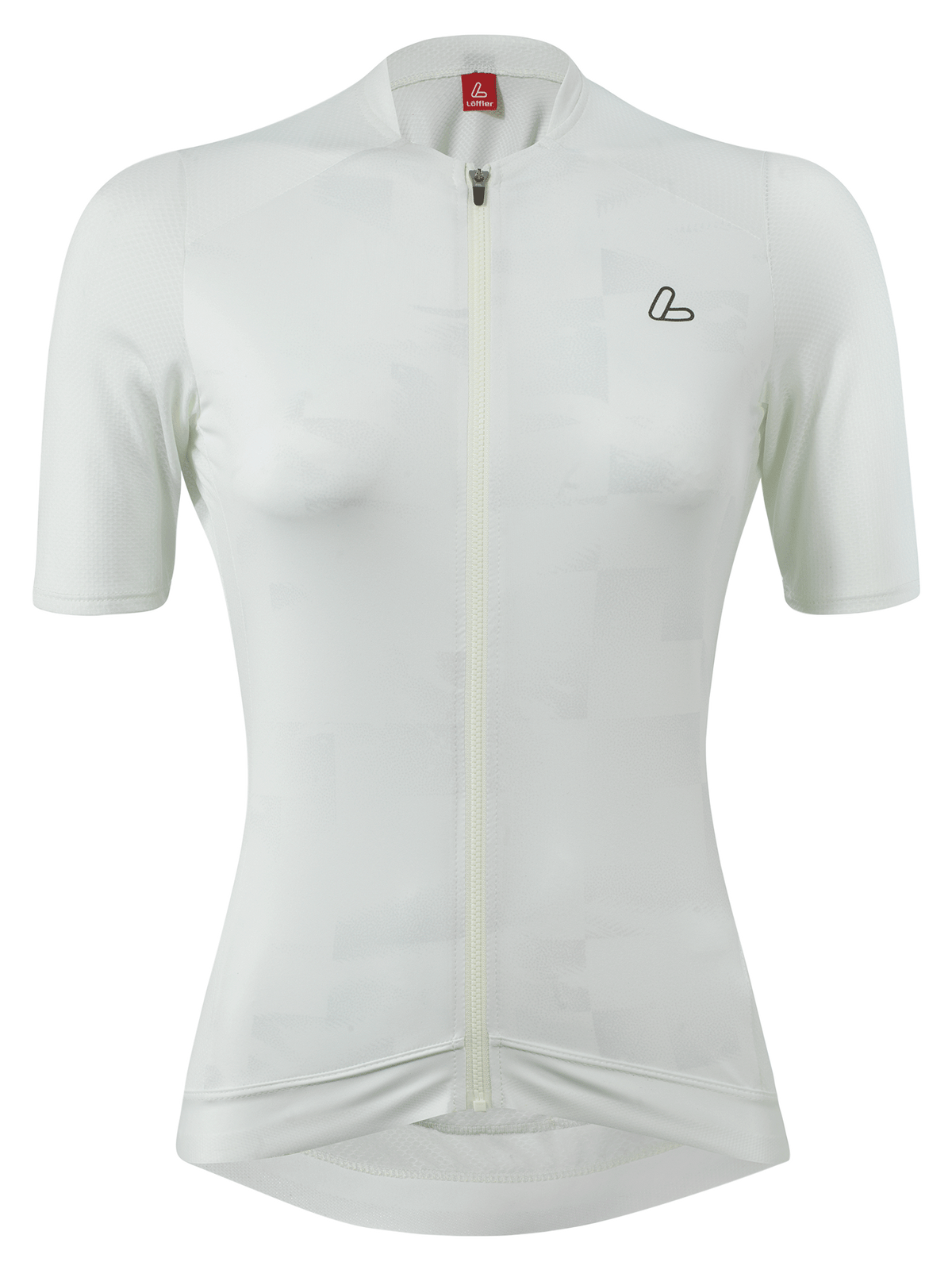 Löffler W Bike Jersey Fz Skys Escape Creme White