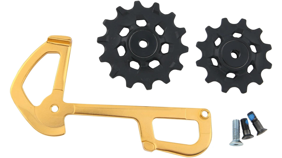 SRAM X-Sync und Innenkäfig Schaltwerkrollen für XX1 Eagle Schaltwerk gold