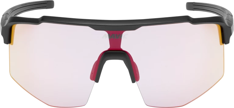 Mavic MVS SHIELD Sonnenbrille black / red photocromic