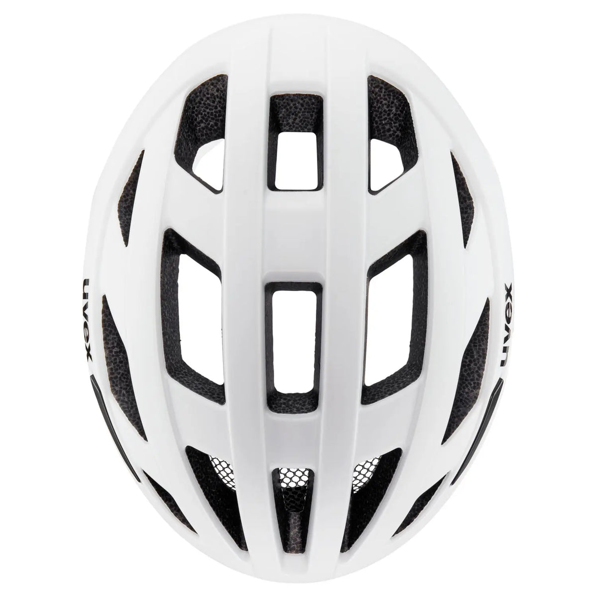 uvex I-Volute Rennrad-Helm White-Neon Yellow Matt