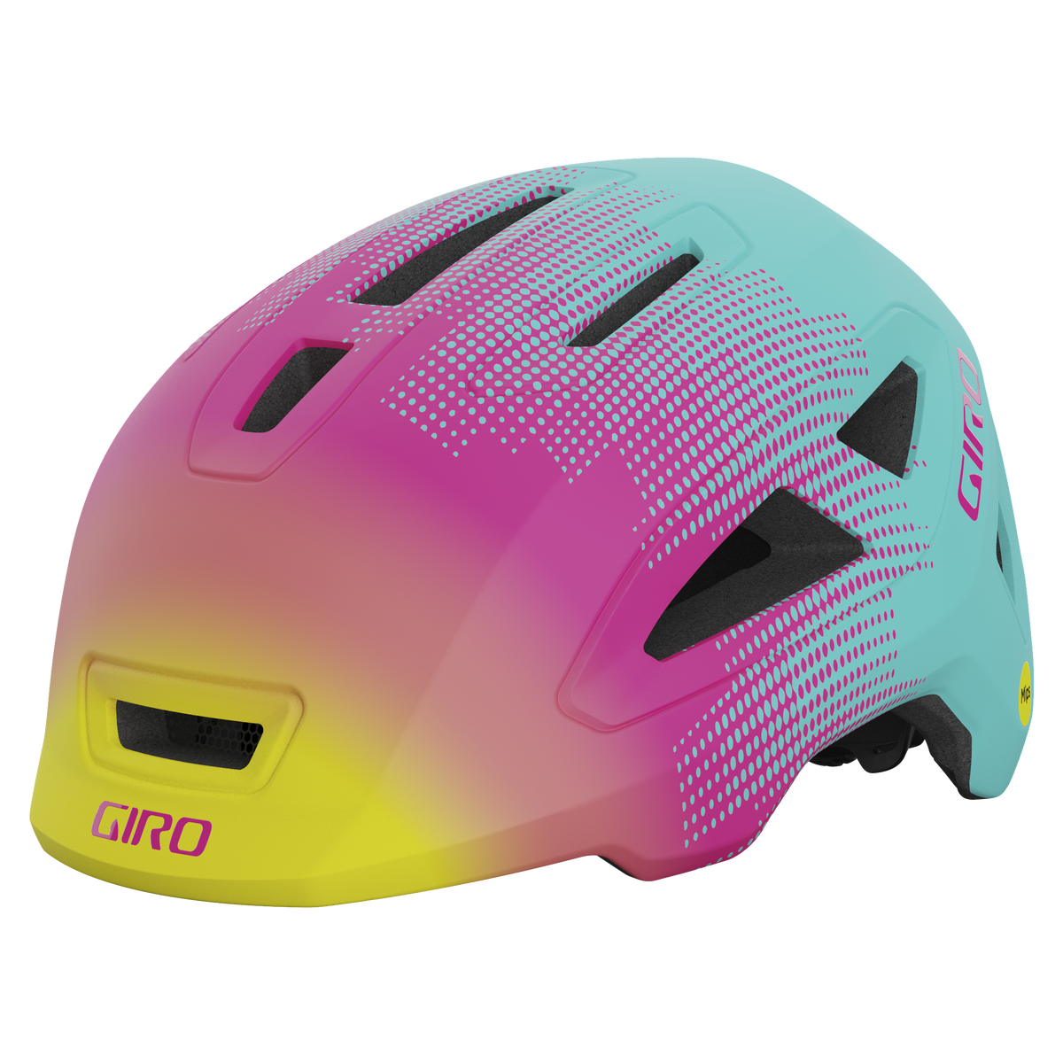 Giro Scamp II Helm matte teal/pink towers
