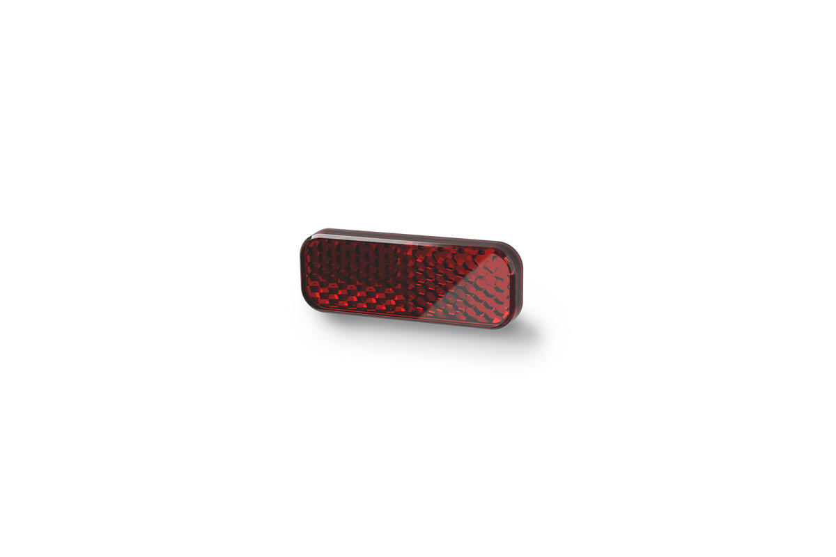 ACID Sattelstützen Rückstrahler red