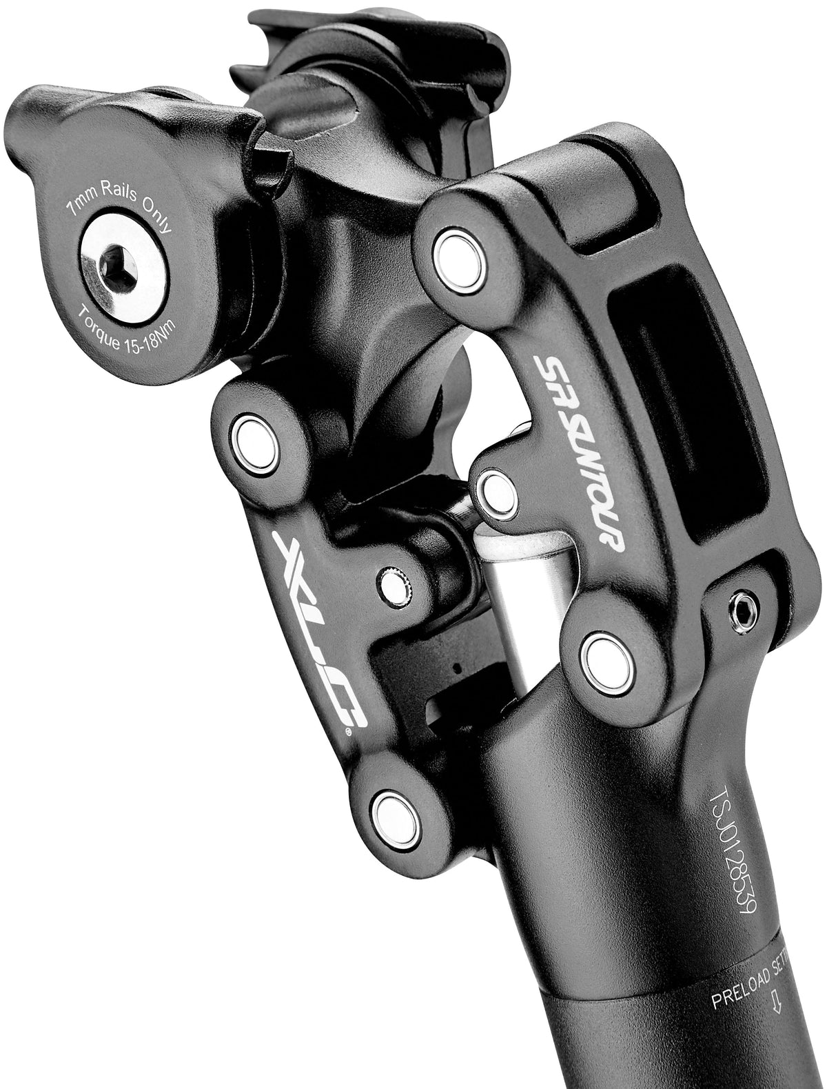 XLC SP-S11 Federsattelstütze Ø31,6mm schwarz