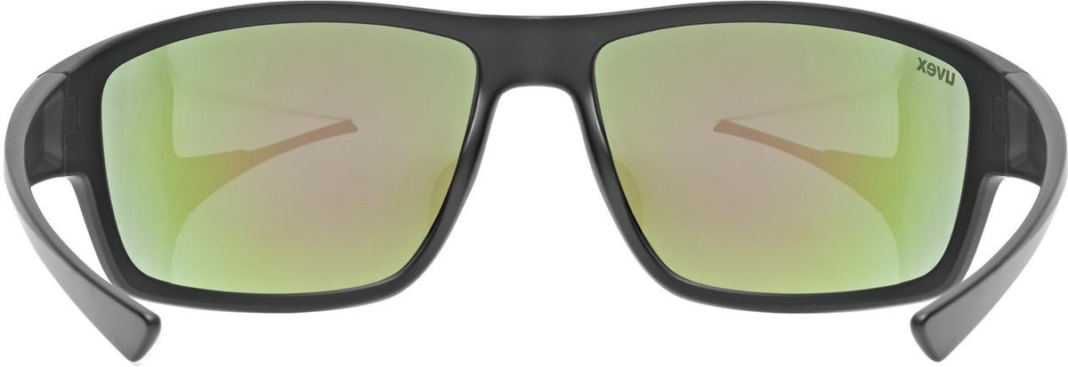 uvex Sportstyle 230 Radbrille Black Mat / Mirror Green