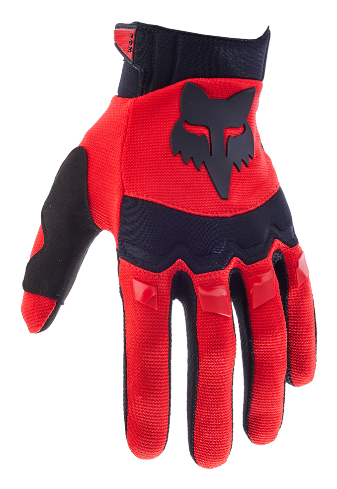 Fox Dirtpaw Glove Fluorescent Red
