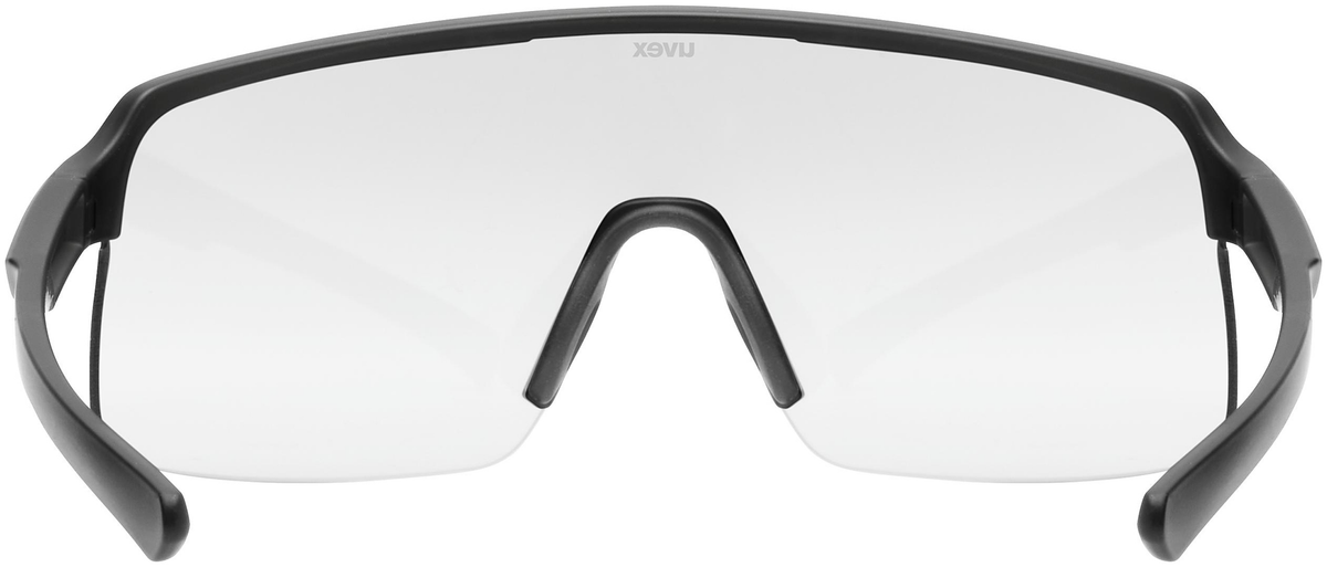 uvex Dyrt Radbrille Black Matt / Clear
