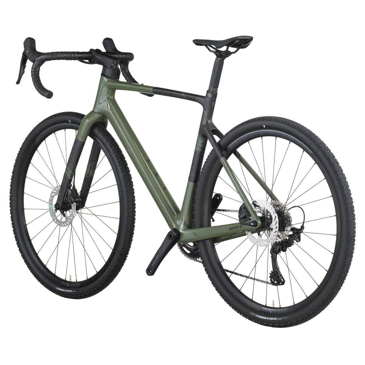 Scott Addict Gravel 40 wenge green (2026)