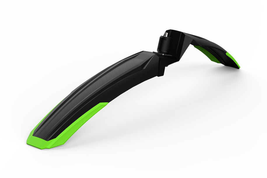 ACID Steckschutzblech VANE vorne 27,5" black´n´green