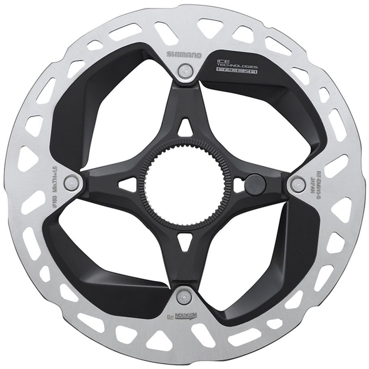Shimano RT-EM910 Ice-Tech Bremsscheibe Center Lock für STEPS