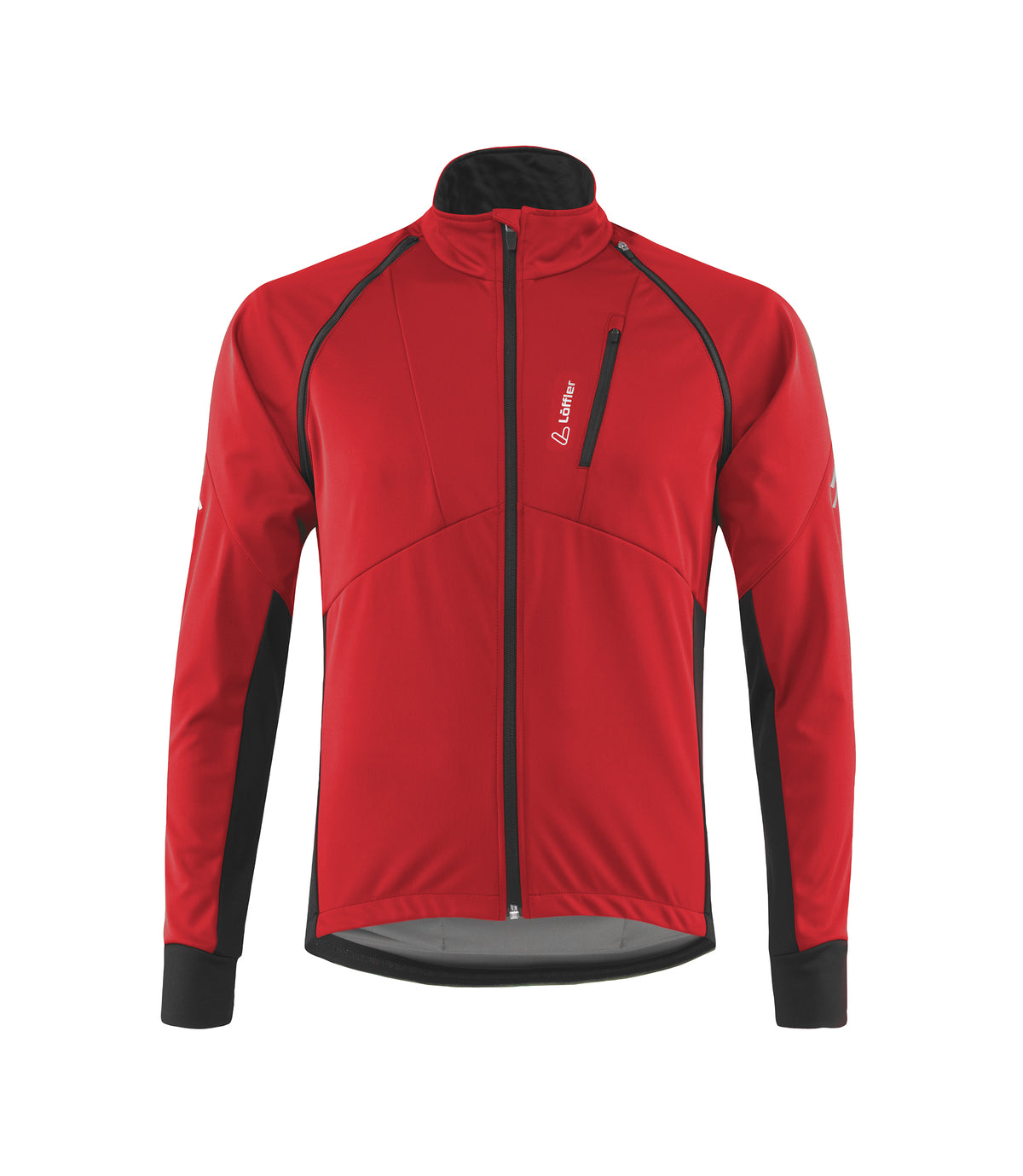 Löffler M Bike Zip-Off Jacket San Remo Ab Light Red
