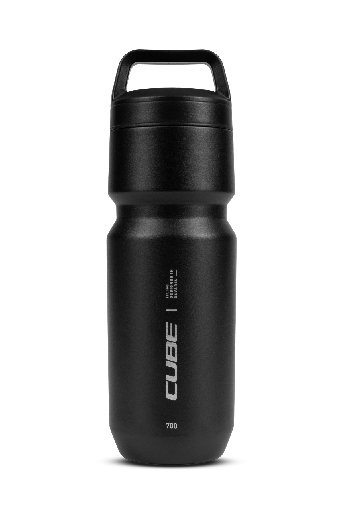 Cube Edelstahlflasche Arc 700 black