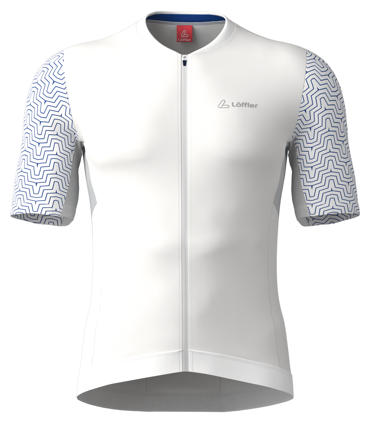 Löffler M Bike Jersey Fz Gordy Mid White/Marin