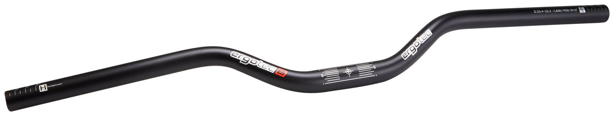 Humpert XtasY Riser-Bar Ø25,4 680mm Alu schwarz