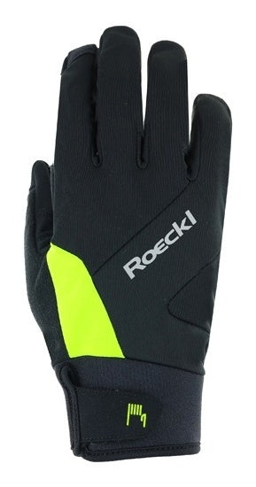 Roeckl Reichenthal 2 Jr. Handschuhe Junior black/fluo yellow