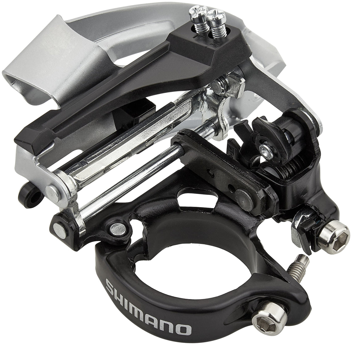 Shimano Tourney FD-TX800-TS3 Umwerfer 7/8-fach Top Swing silber