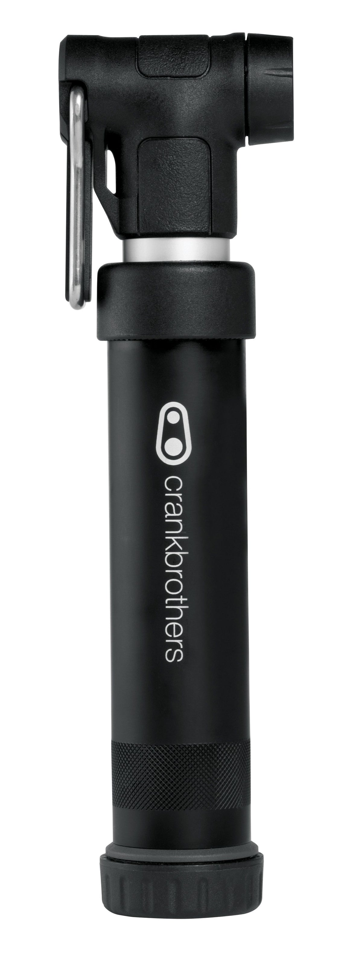 Crankbrothers Gem S Handpumpe inkl. Rahmenhalter Midnight Editionblack