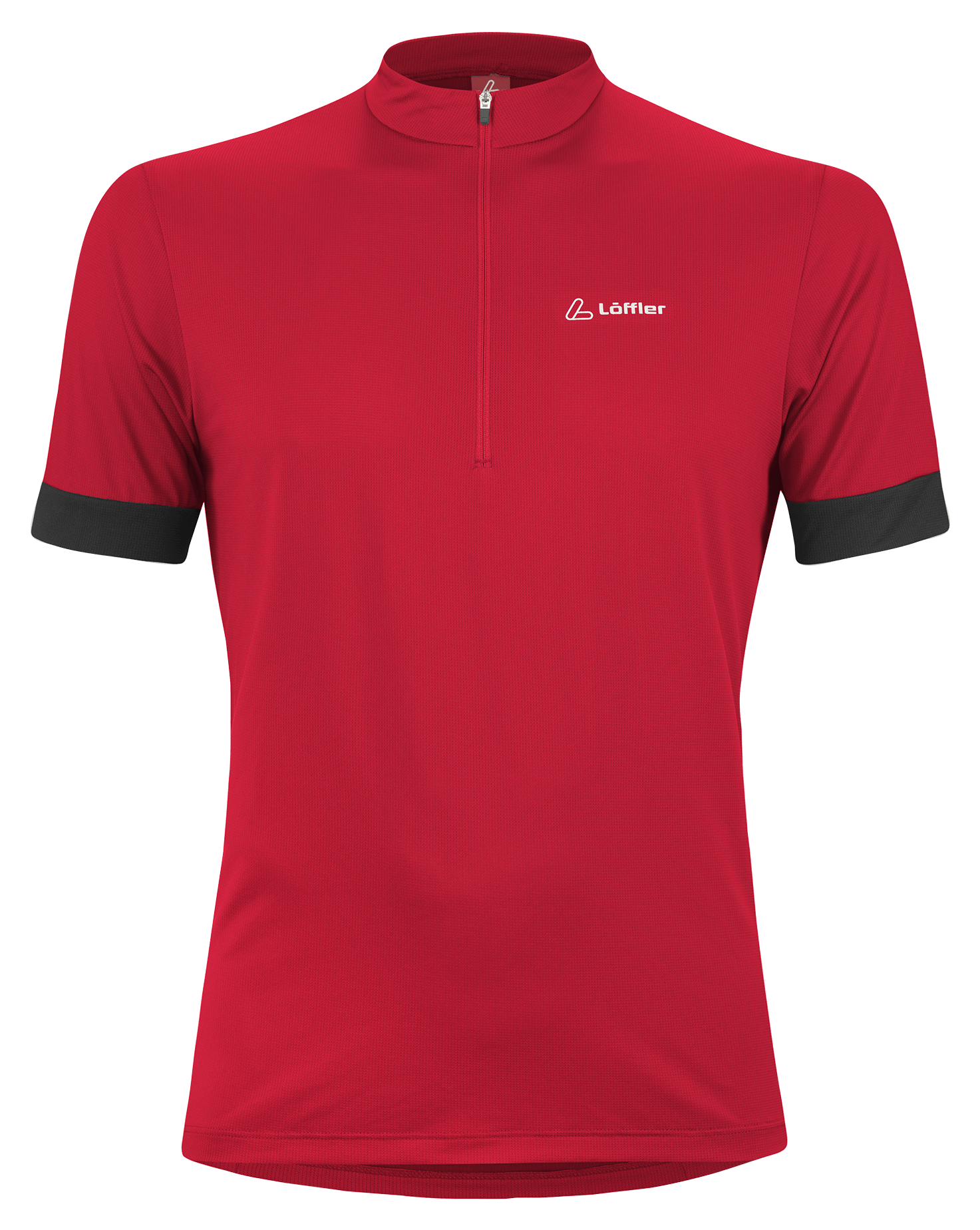 Löffler M Bike Shirt Hz Pukka Red/Black