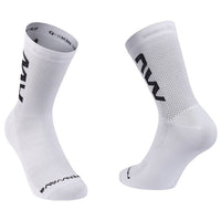 Northwave Extreme Air Mid Sock | Herren Fahrradsocken | White/Black – aktuelle Variante