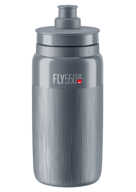 Elite Fly Tex Trinkflasche 550ml grau
