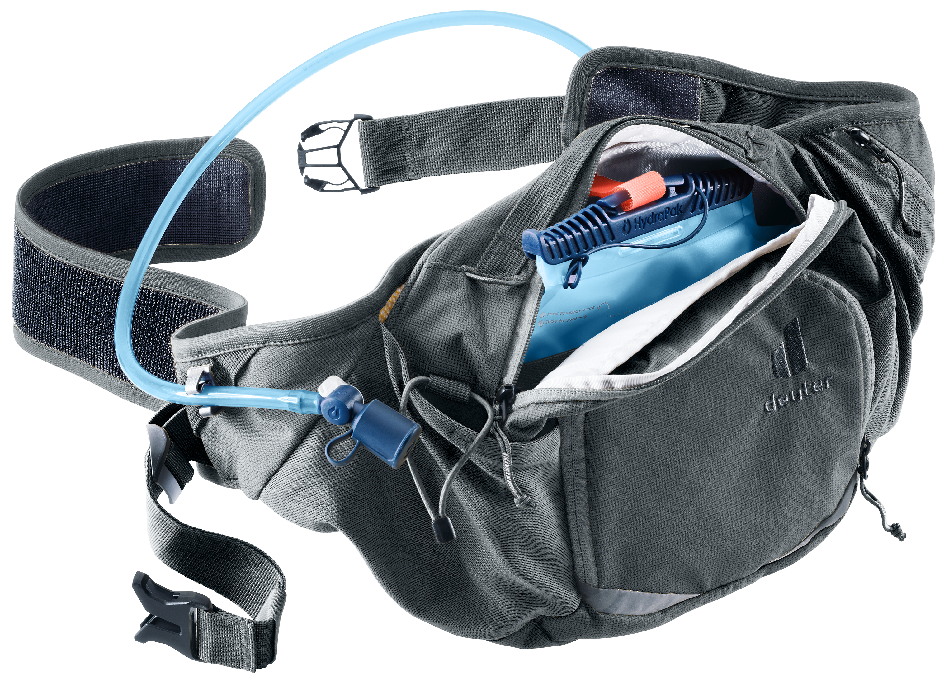 deuter Pulse Pro 5 Hip Bag grau