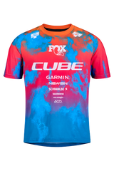 Cube MTB Trikot ROOKIE X Actionteam kurzarm blue´n´pink´n´orange