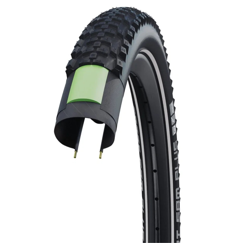 Schwalbe Smart Sam PLUS Performance DD GreenGuard E-50 60-622 schwarz-reflex