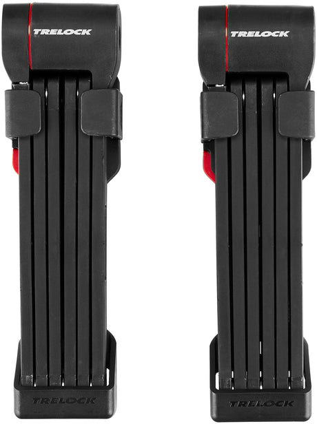 Trelock FS 480 COPS Faltschloss Doppel Set inkl. ZF 480 X-PRESS Halterung schwarz