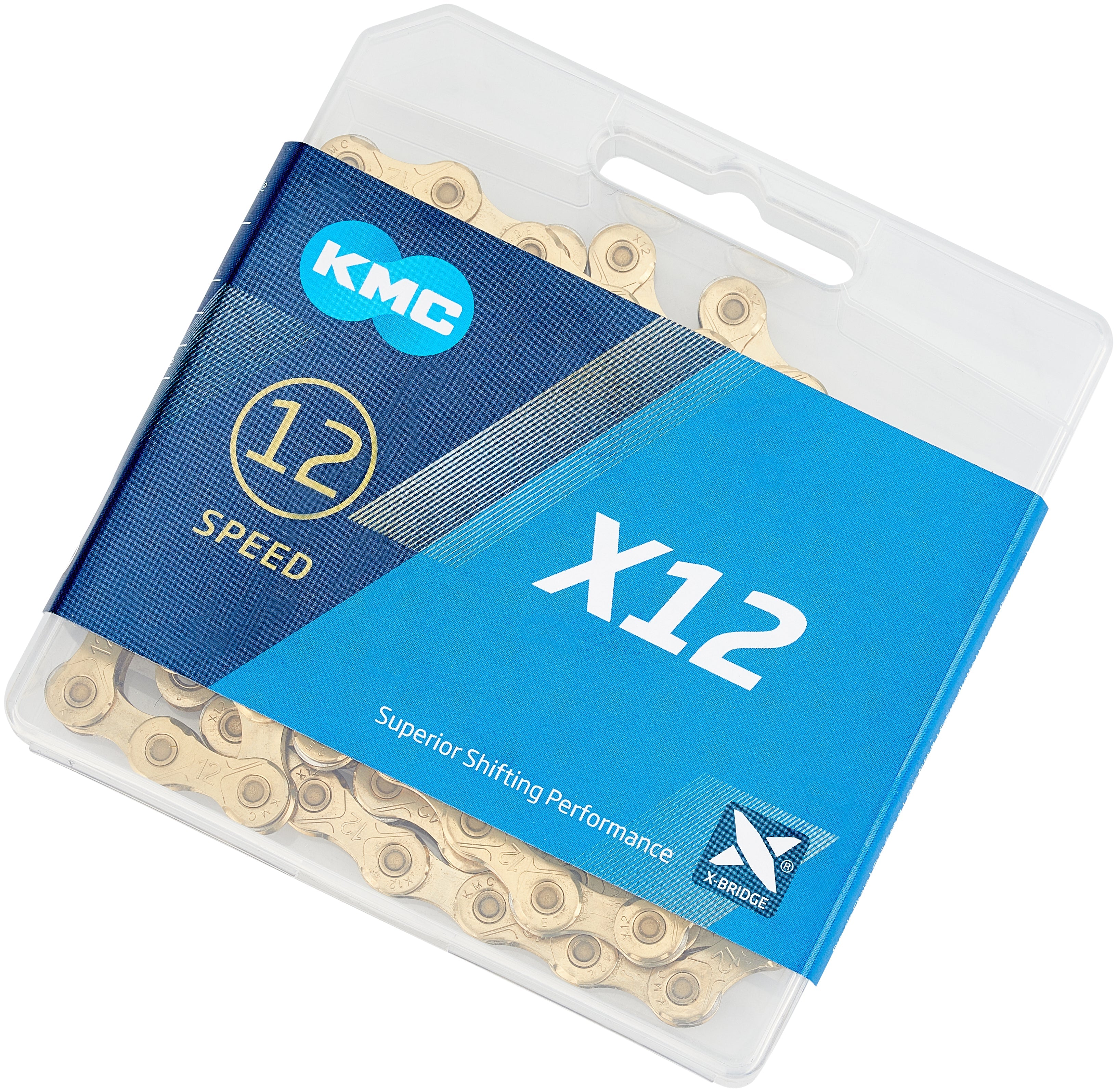 KMC X12 Ti-N Kette 12-fach gold