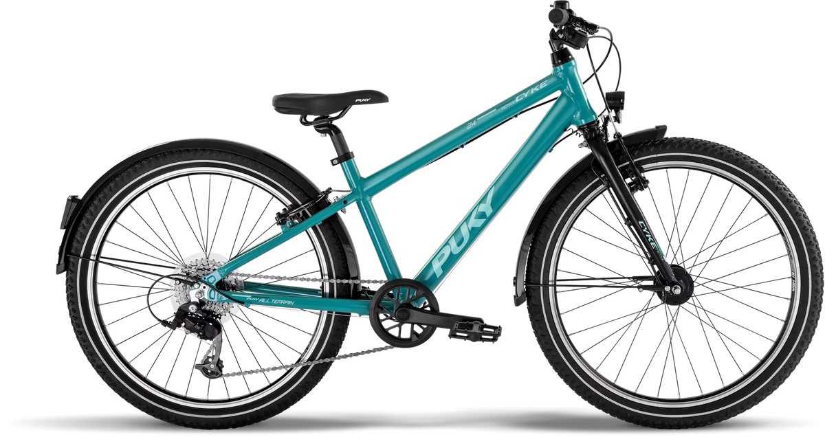 PUKY CYKE 24-8 ACTIVE turquoise/black (2027)