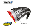 Michelin Power Gravel Faltreifen 700x47C TS TLR schwarz/beige