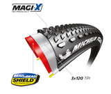 Michelin Power Gravel Faltreifen 700x47C TS TLR schwarz/beige
