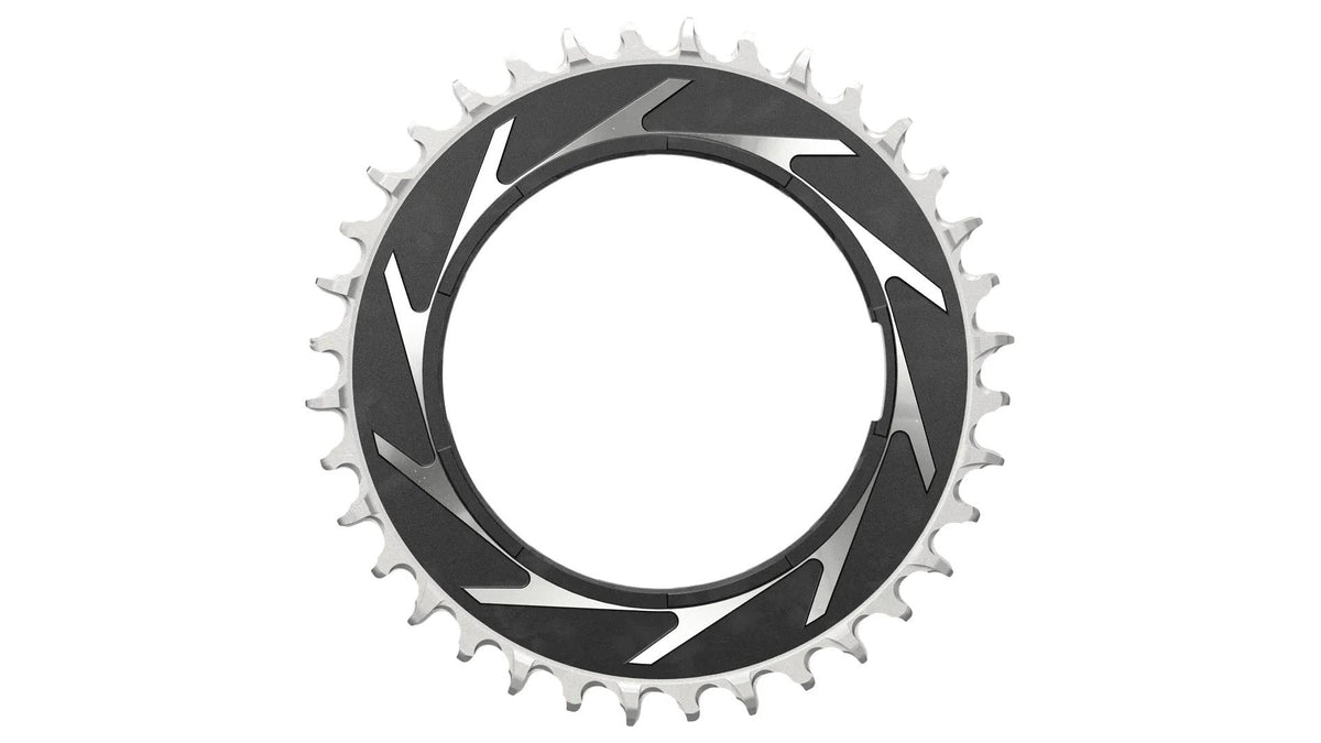 SRAM Eagle T-Type Powermeter Kettenblatt 36Z 12-fach 3mm Offset schwarz/silber