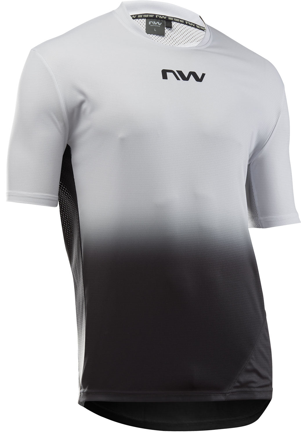 Northwave Edge 2 Jersey Short Sleeve Light Grey/Black
