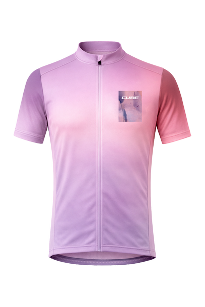 Cube Trikot CMPT Artline kurzarm purple´n´rose