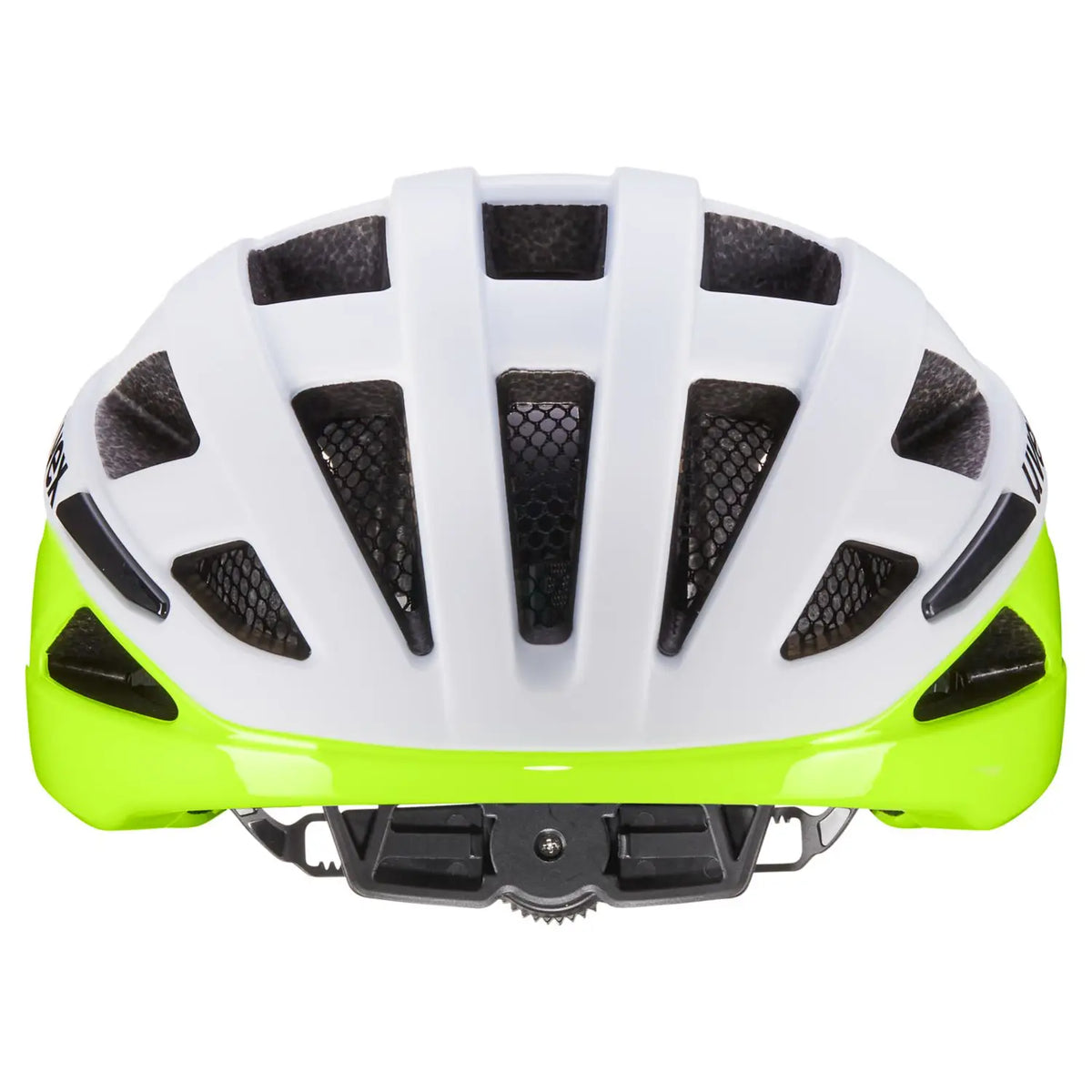 uvex I-Volute Rennrad-Helm White-Neon Yellow Matt